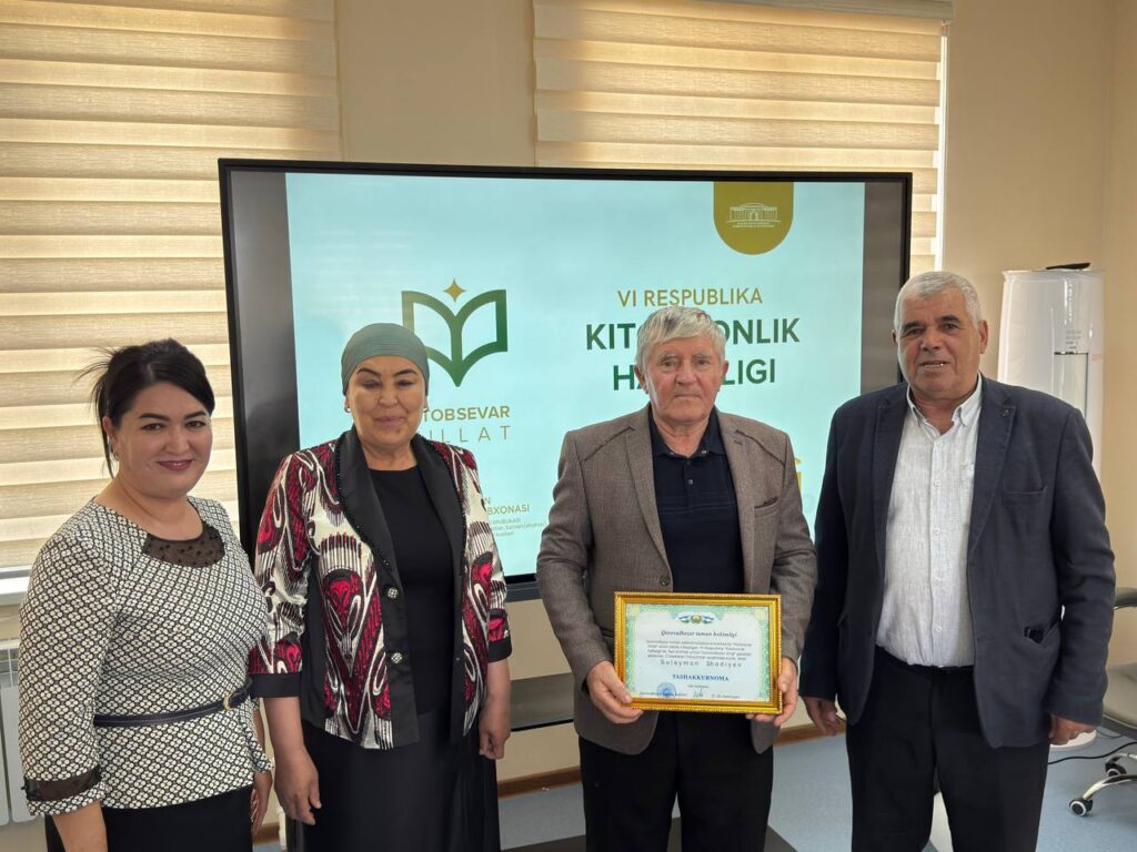 “Kitobxonlik haftaligi” doirasida "Ijodkor bilan uchrashuv" nomli ma'naviy-ma'rifiy tadbir tashkil etildi.
