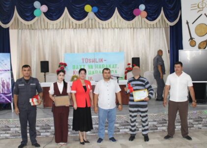 “O’bekiston yoshlari birlashaylik” nomli ma’naviy-madaniy tadbir tashkil etildi.